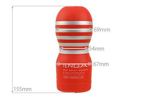 【売り切り特価】TENGA　ディープスロートカップ（赤カップ）