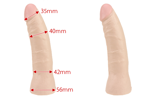 VAC-U-LOCKシリーズ Thin Dildo(シン・ディルド)