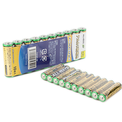 【激安】アルカリ乾電池10本パック