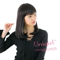 【Unigirl(ユニガール)】 オーバルラインミディアム フェイントブラック