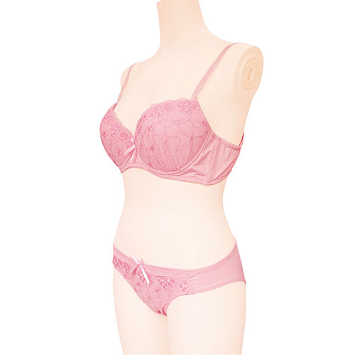 【アダルトグッズメーカー紹介文】おとこの娘専用にデザインした本格的ブラ&ショーツセット