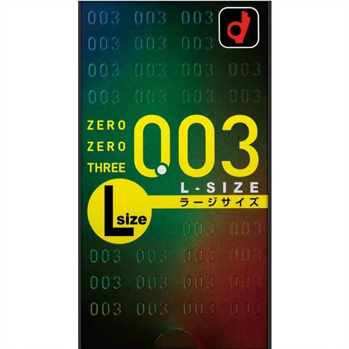 003（ゼロゼロスリー） Lサイズ（10枚入り）