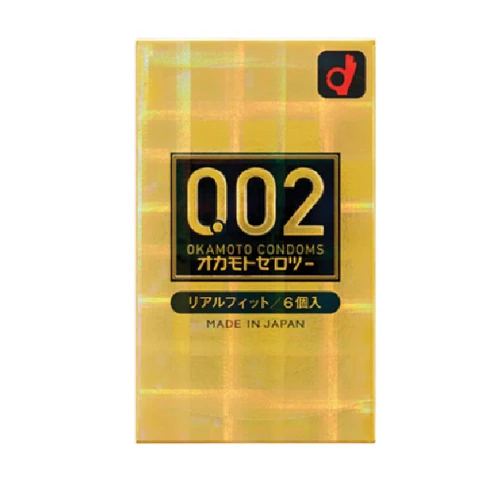 オカモトゼロツー　リアルフィット（6枚入り）