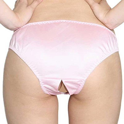 nemoP フロントポケット付きオープンクロッチショーツ ピンク