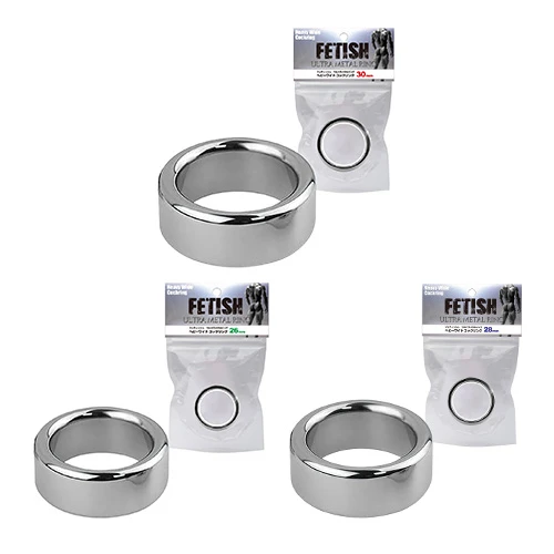 フェティッシュウルトラメタルリング ヘビーワイドコックリング
