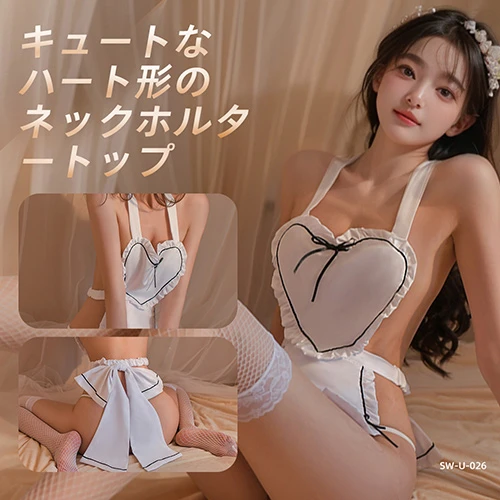 ソフト系メイドエプロン(SW-U-026)