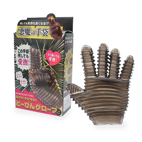 指テクマシマシ！どーぴんグローブ クリアブラック