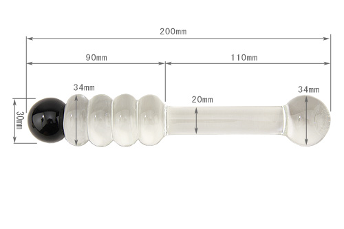 ＜売り切り特価＞ Rasa（ラサ）glass probing wand