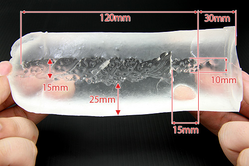 “VIRGINGIRL MINA（バージンガール ミナ）”断面写真