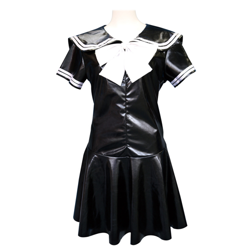光沢エナメルセーラー服 おとこの娘用