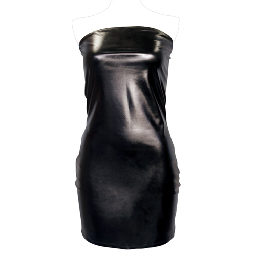 エナメルボディコンワンピース　おとこの娘用