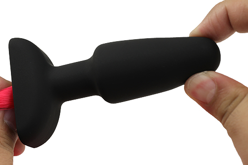 【売り切り特価】ポニーテール・アナルプラグ 【ホットピンク】