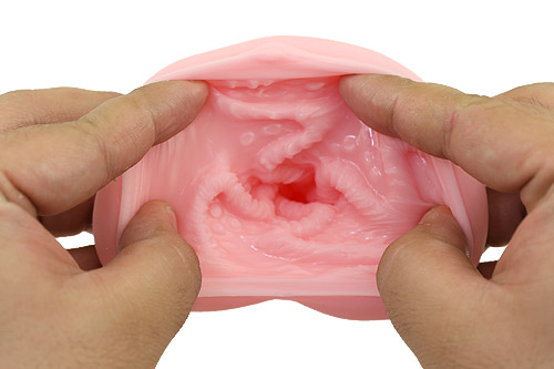 ミミズが這っているような表面テクスチャーが特徴。