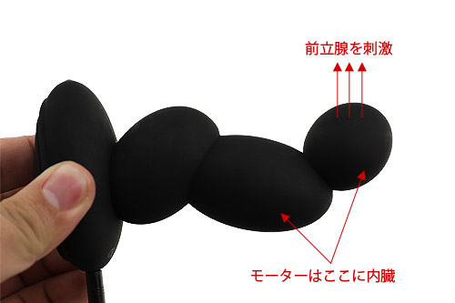 ＜売り切り特価＞デュアルモーター・Pスポットマッサージャー