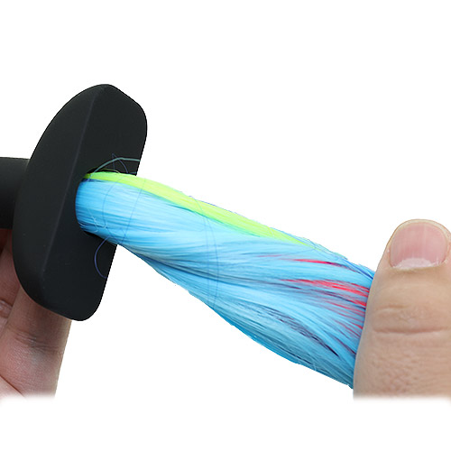 【売り切り特価】ポニーテール・アナルプラグ 【レインボー】