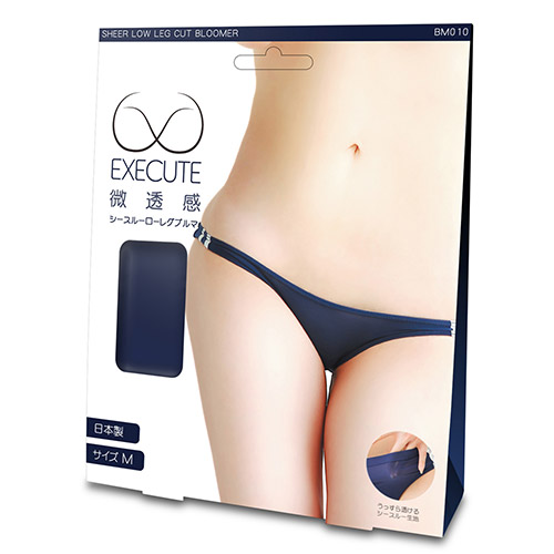 【売り切り特価】シースルーローレグブルマ