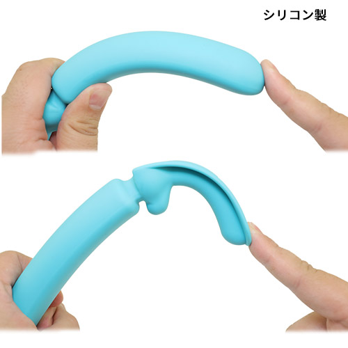 シリコン製で柔軟性もほどよくあります。ニオイやベタつきはありません。