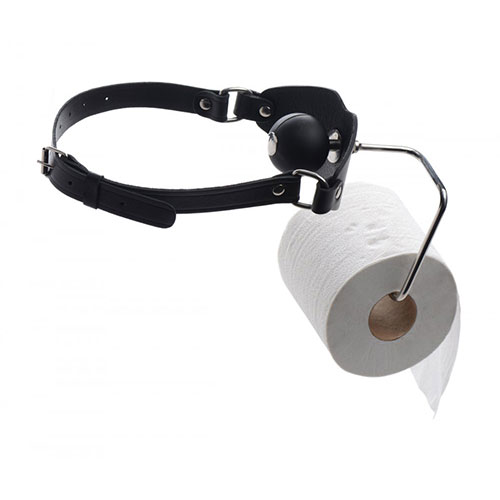 【売り切り特価】トイレットペーパー ディスペンサーギャグ