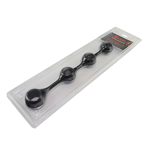 アナルエッセンシャルズ・ウェイテッド・シリコンアナルボールズ_5