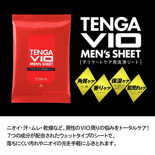 【ポイント12％】TENGA VIO MEN's SHEET 10枚入り