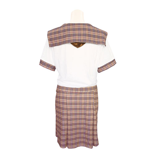 チェック柄制服パジャマ　おとこの娘用