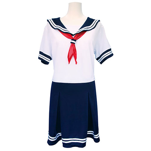 半袖セーラーパジャマ　おとこの娘用　ひんやりCOOL