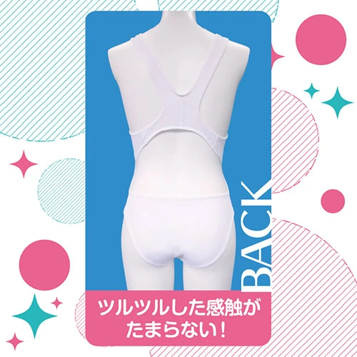 リング付濡れ透け競泳水着 おとこの娘用