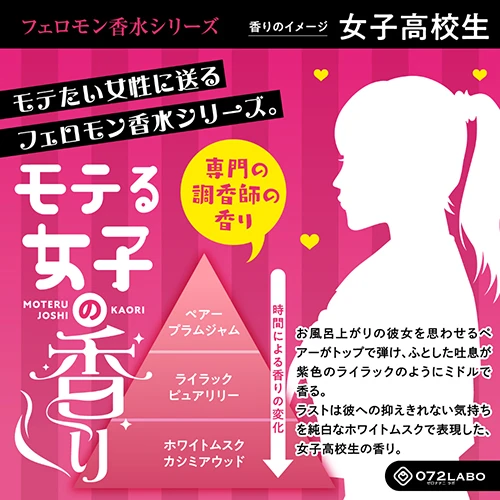 072Fragrance フェロモン香水モテる女子の香り 8ml