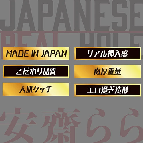 JAPANESE REAL HOLE 安齋らら