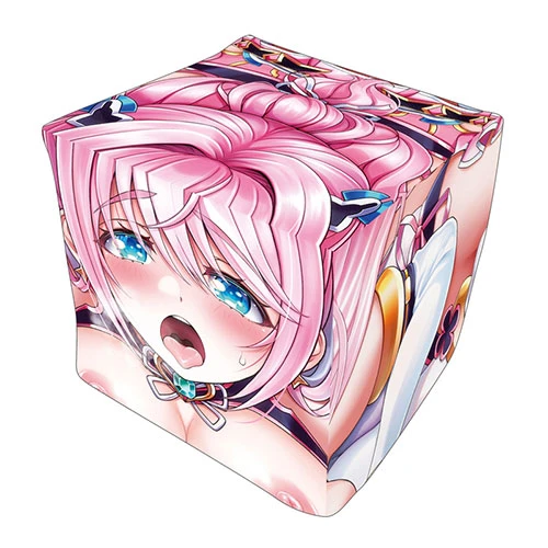 箱化インサートエアピローカバー#6 チアリーピンク　イラスト:v-mag（TAMS-1358）