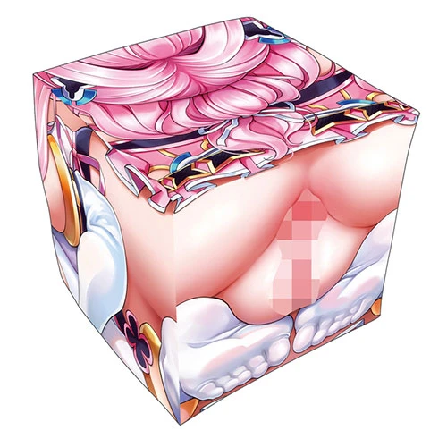 箱化インサートエアピローカバー#6 チアリーピンク　イラスト:v-mag（TAMS-1358）