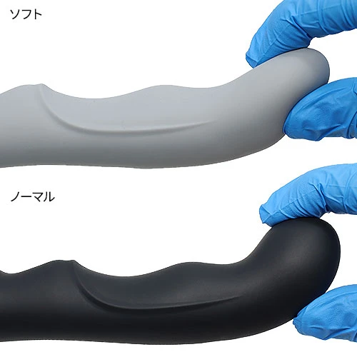噂のシリコンバイブソフト ライトグレー
