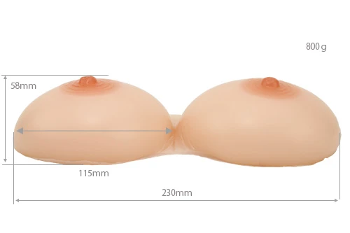 生乳谷間ブラ