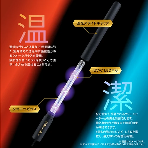 MEN'S MAX 360UV ウォーマープロ BLACK
