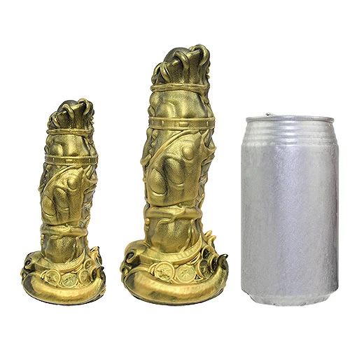 【牡牛座】 TAURUS ディルド アナルプラグ【剣闘士金】・Sサイズ