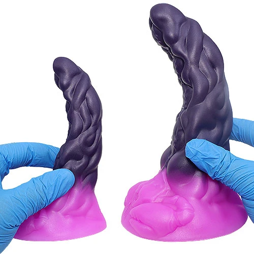 【蠍座】SCORPIO ディルド アナルプラグ【毒矢紫】・Mサイズ