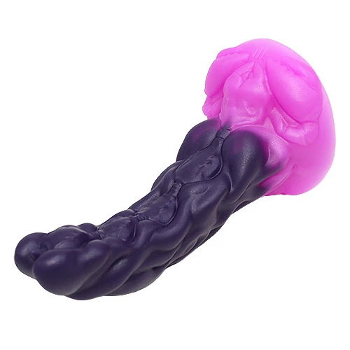 【蠍座】SCORPIO ディルド アナルプラグ【毒矢紫】・Mサイズ