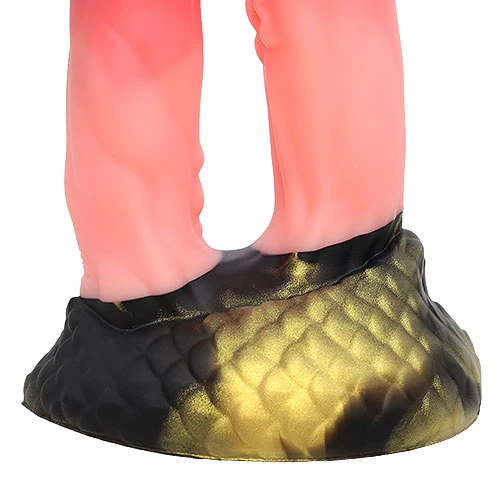 【双璧】 TWINS 双頭ディルド アナルプラグ【蛇苺赤】・Sサイズ