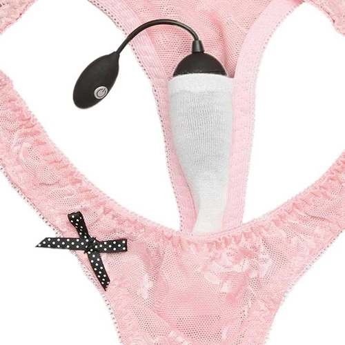 nemoP ローターポケット付きTバック(総レース) ピンク