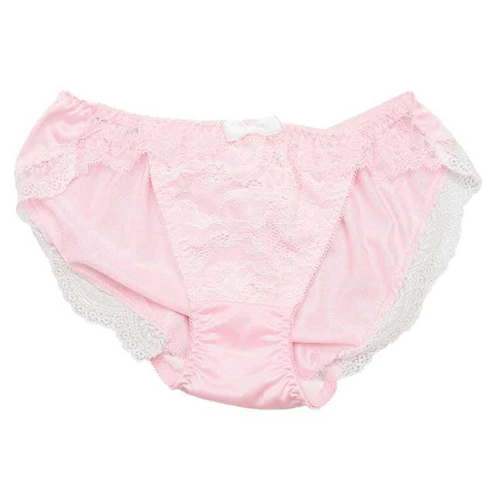 nemoP ローターポケット付きショーツ(フロントレースフリル) ピンク