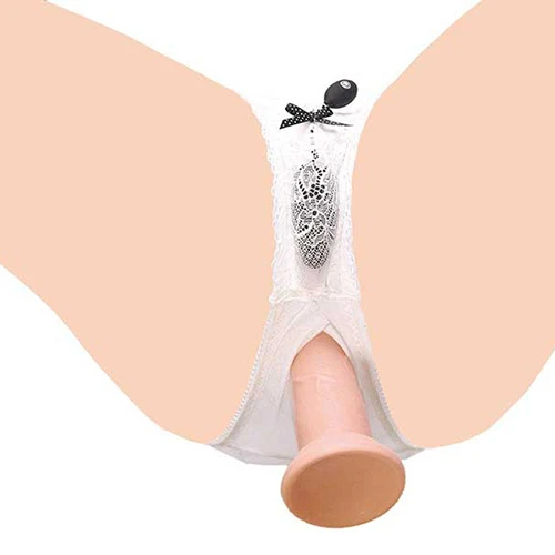 nemoP フロントポケット付きオープンクロッチショーツ ホワイト