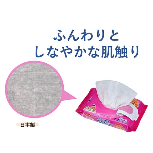 ハビナース　トイレに流せるおしりふき　大判厚手　４０枚入