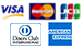 使用可能カード:VISA/MASTER/JCB/AMEX/Dinersなど
