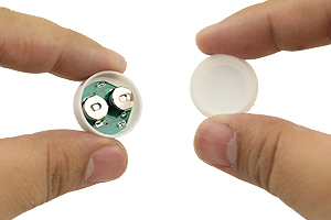 ハンドスピナー付きアナルプラグ